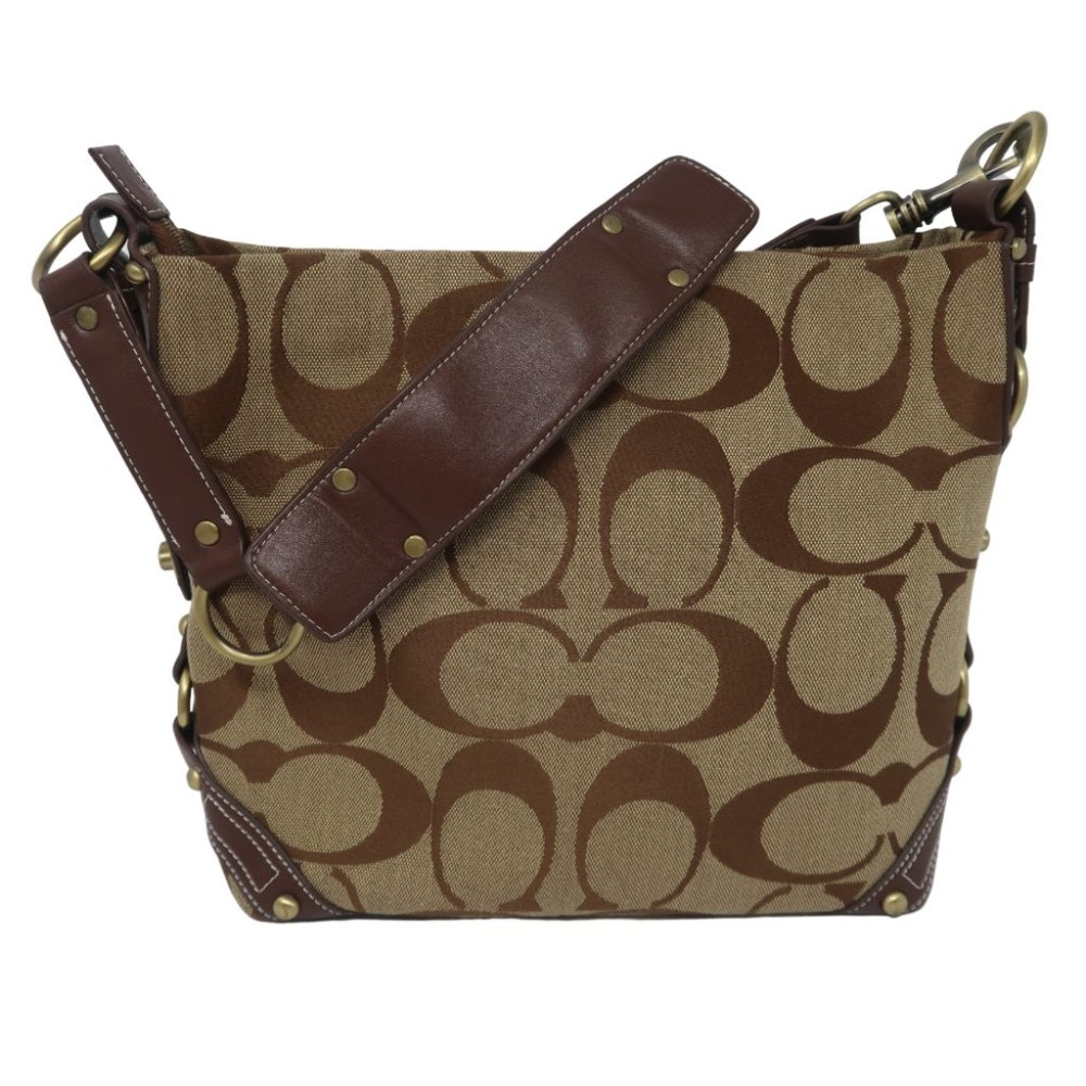 Coach Brown CC Shoulder Bag